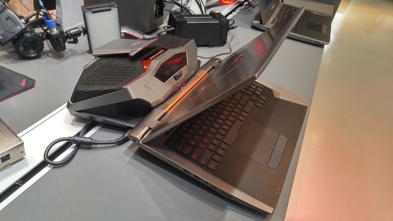 Illustration for article titled A Water-Cooled Gaming Laptop is Sublime Overclocked Overkill